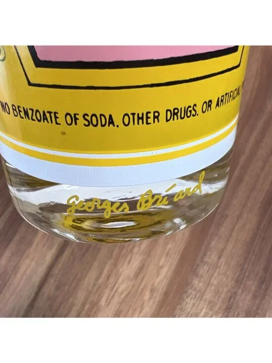 Vintage Pop Art Georges Briard Heinz Baked Beans and Pork Label Beverage Glass - Picture 7 of 13